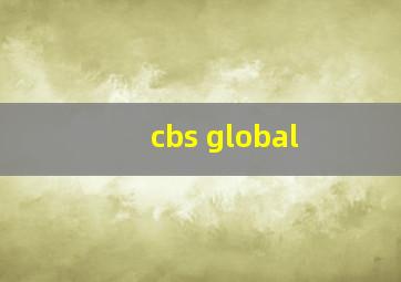 cbs global